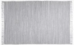 Theko Teppich | Grau 60|cm 40|cm 40x60 cm