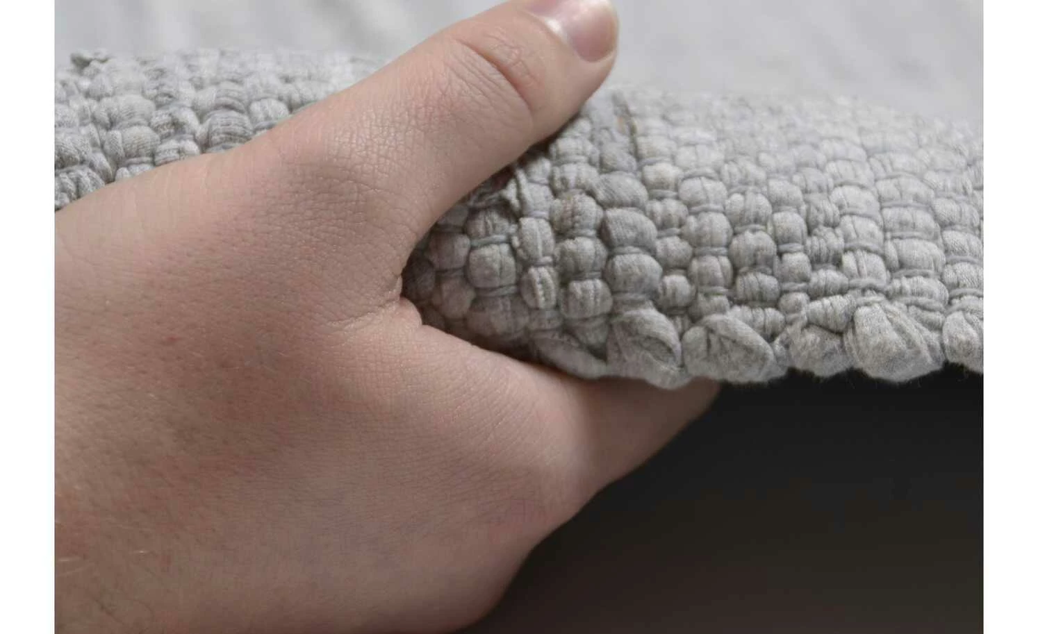 Theko Teppich | Grau 60|cm 40|cm 40x60 cm – Bild 6