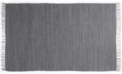 Theko Teppich | Anthrazit 160|cm 90|cm 90x160 cm