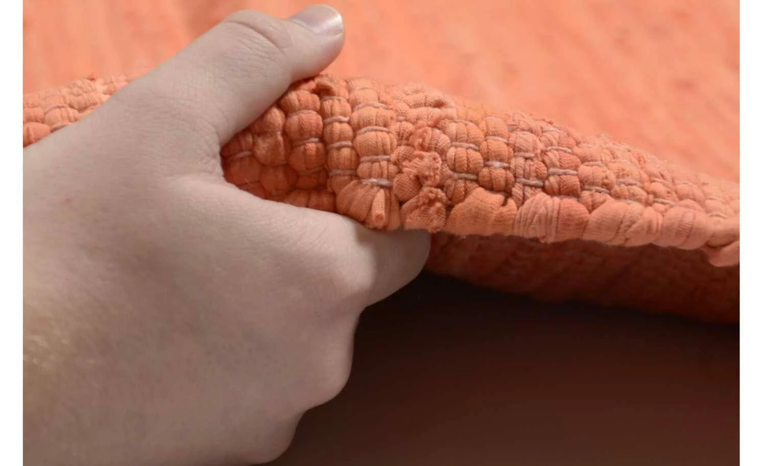 Theko Teppich | Terrakotta 60|cm 40|cm 40x60 cm – Bild 3