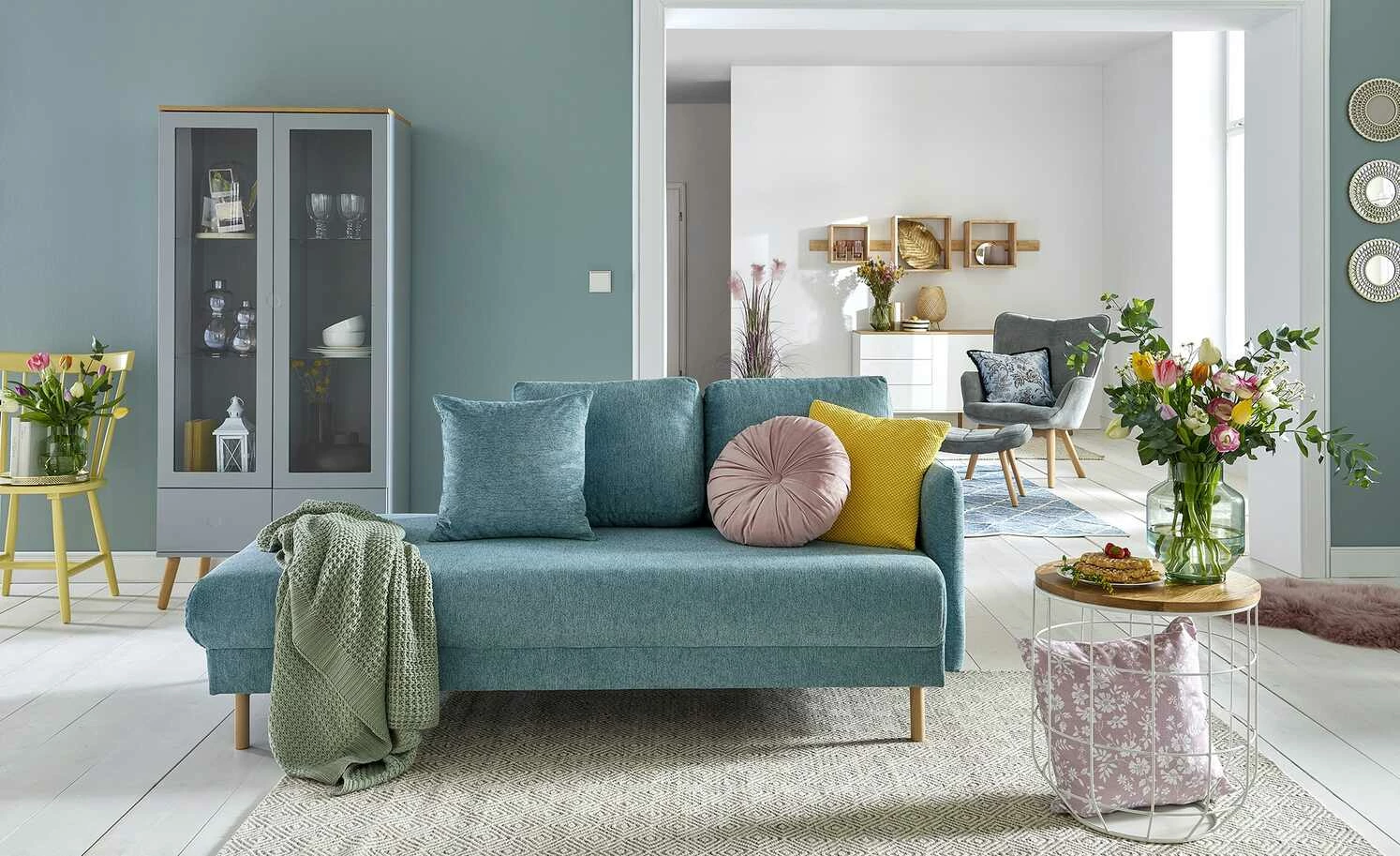 Naturteppich Hygge | Natur (Beige) / Weiß 80x150 cm – Bild 5