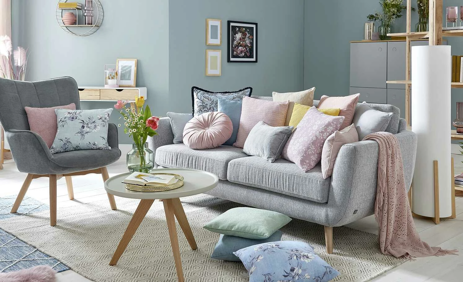 Naturteppich Hygge | Natur (Beige) / Weiß 80x150 cm – Bild 4