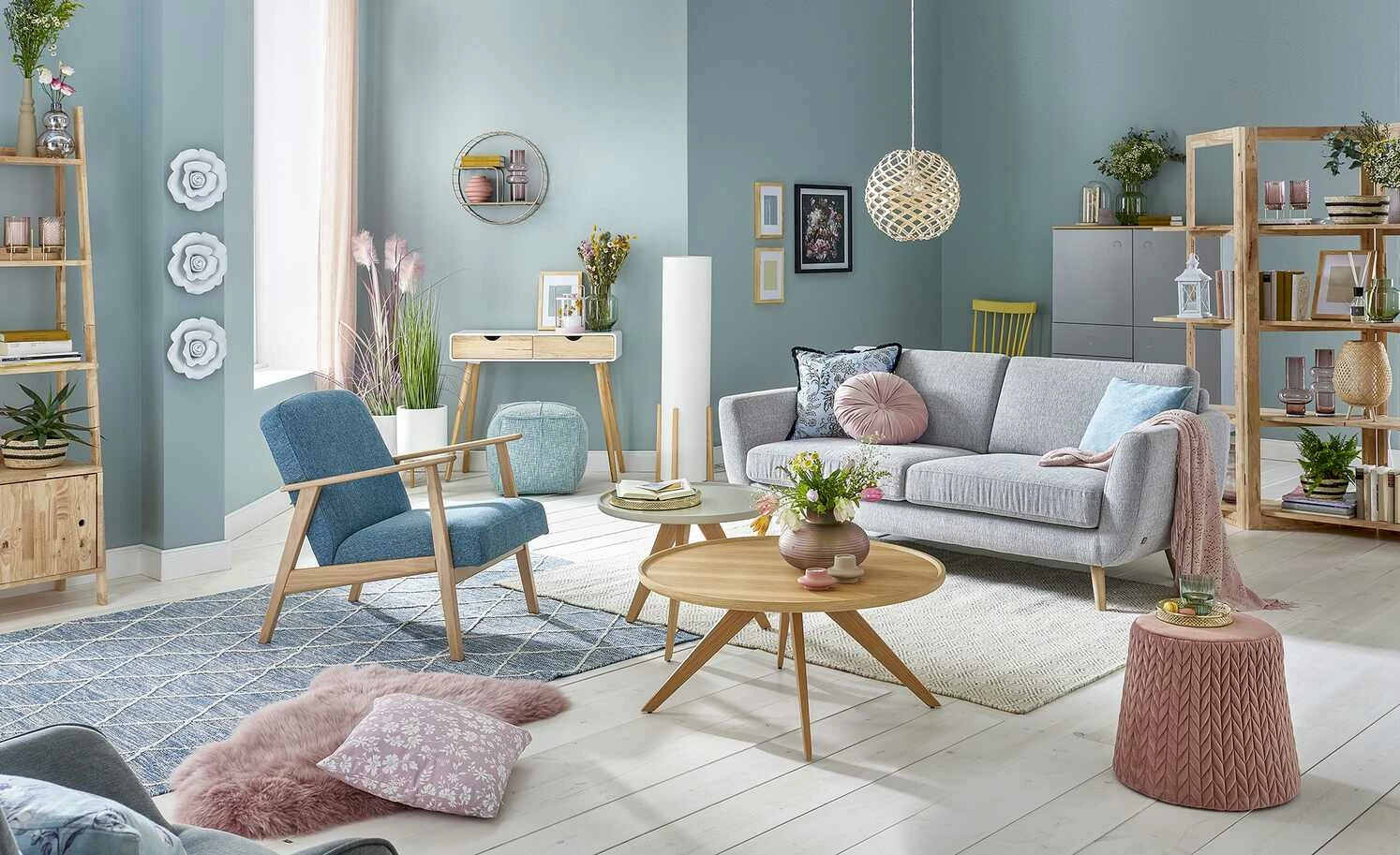 Naturteppich Hygge | Natur (Beige) / Weiß 80x150 cm