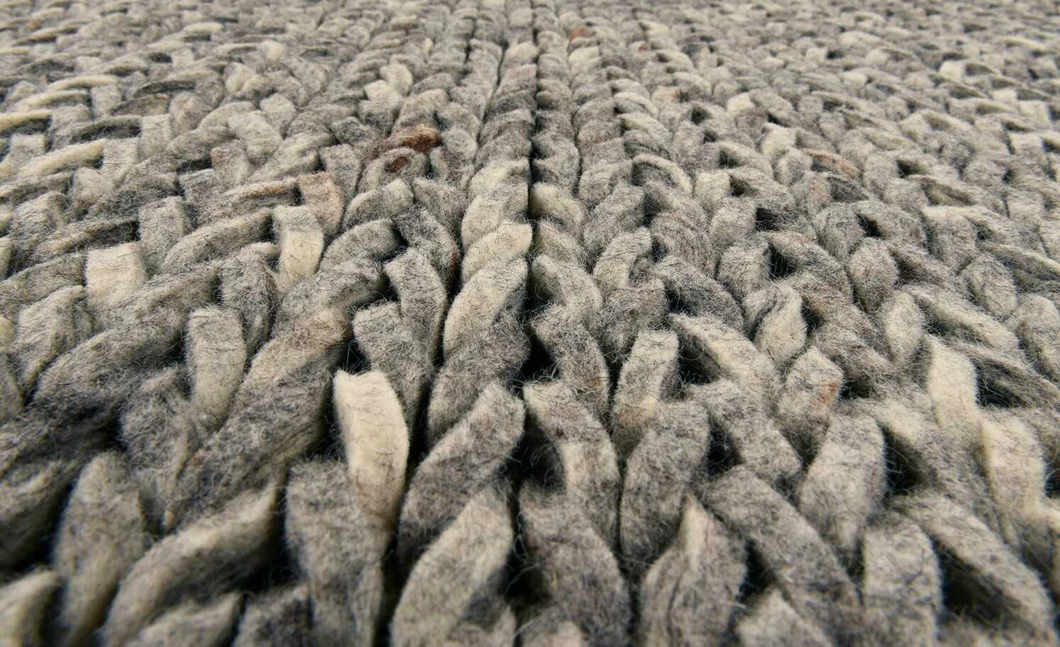 Naturteppich Arlberg | Natur Grau 70x140 cm – Bild 6