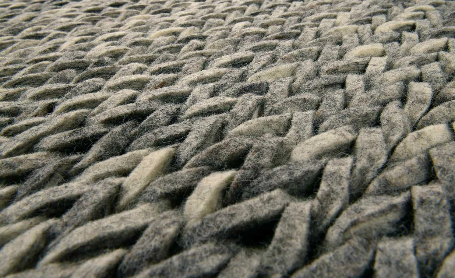 Naturteppich Arlberg | Natur Grau 70x140 cm – Bild 7