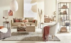 Naturteppich Arlberg | Natur Grau 70x140 cm