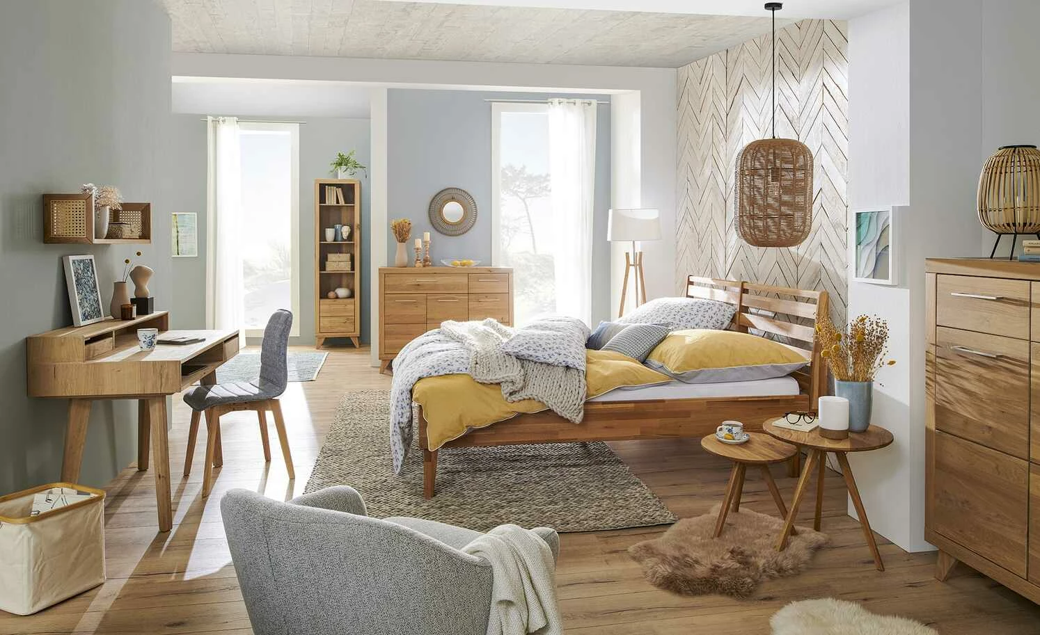 Naturteppich Arlberg | Natur Beige 170x240 cm – Bild 3