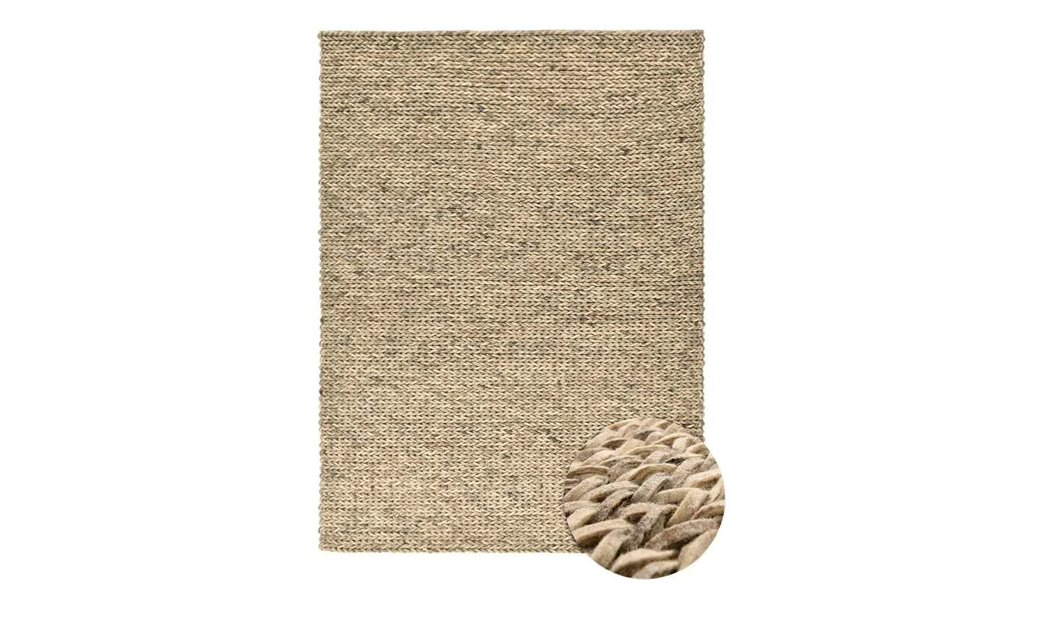 Naturteppich Arlberg | Natur Beige 170x240 cm – Bild 13