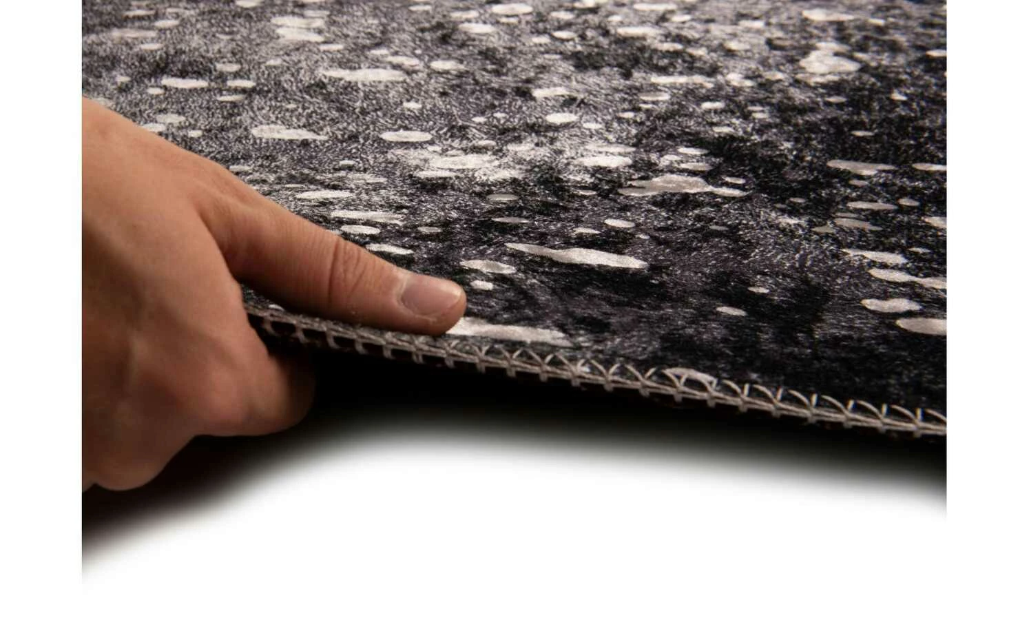 Gino Falcone Kunstfell | Anthrazit 190|cm 150|cm 150x190 cm – Bild 4