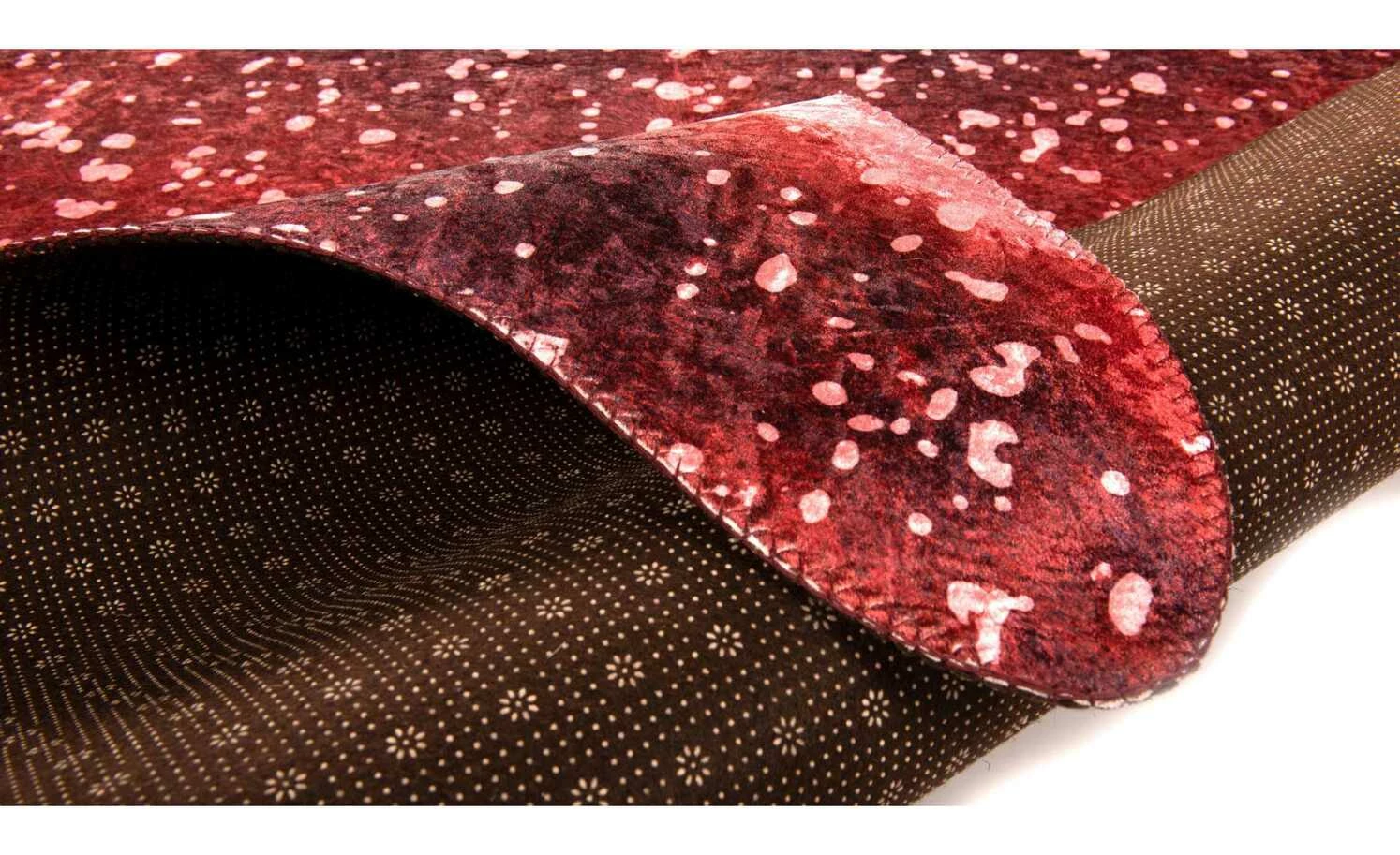 Gino Falcone Kunstfell | Rot 170|cm 130|cm 130x170 cm – Bild 5