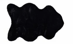 Gino Falcone Kunstfell | Schwarz 100|cm 70|cm 70x100 cm