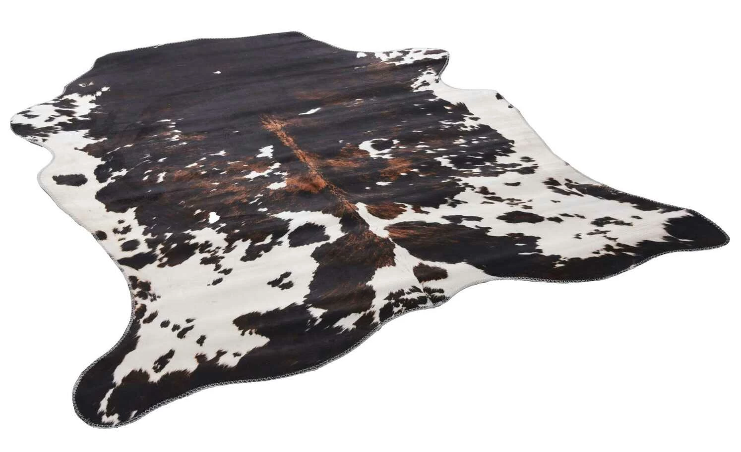 Gino Falcone Kunstfell | Schwarz/ Weiß – Bild 4