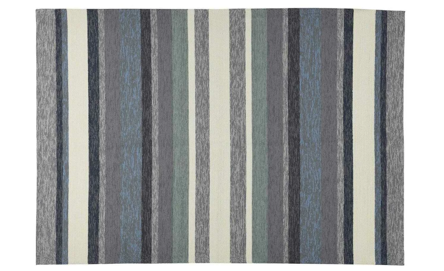 HOME STORY Kurzflorteppiche Rosetta | Blau 120x180 cm – Bild 2