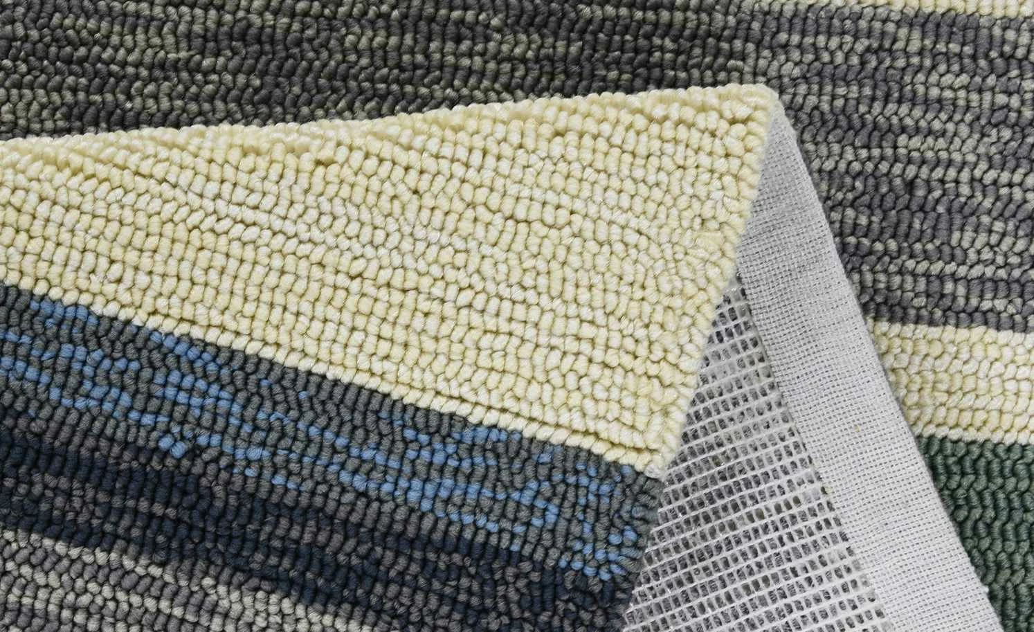 HOME STORY Kurzflorteppiche Rosetta | Blau 120x180 cm – Bild 3