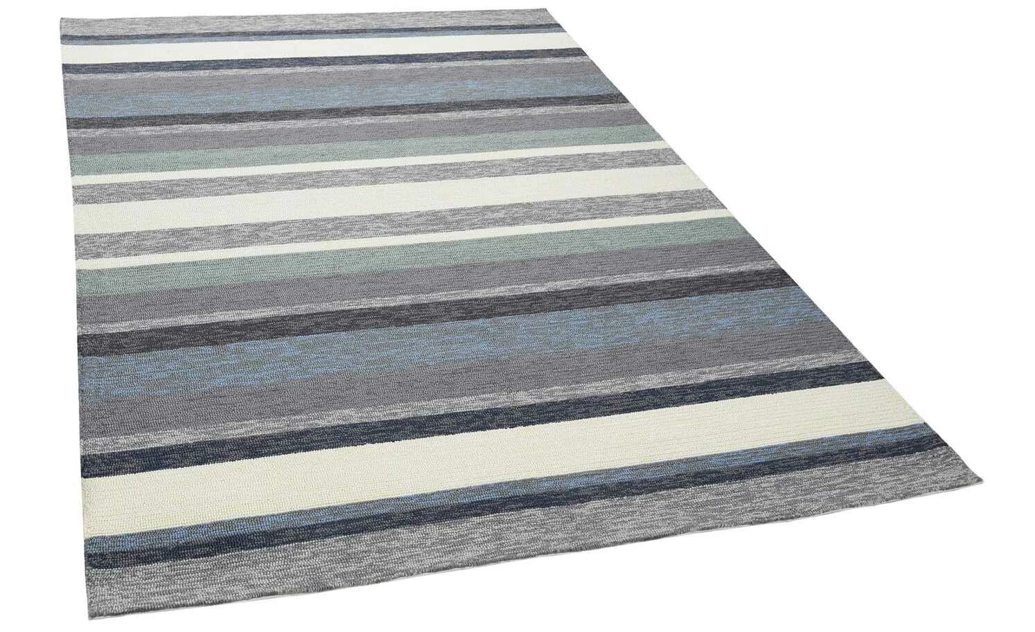 HOME STORY Kurzflorteppiche Rosetta | Blau 120x180 cm – Bild 5