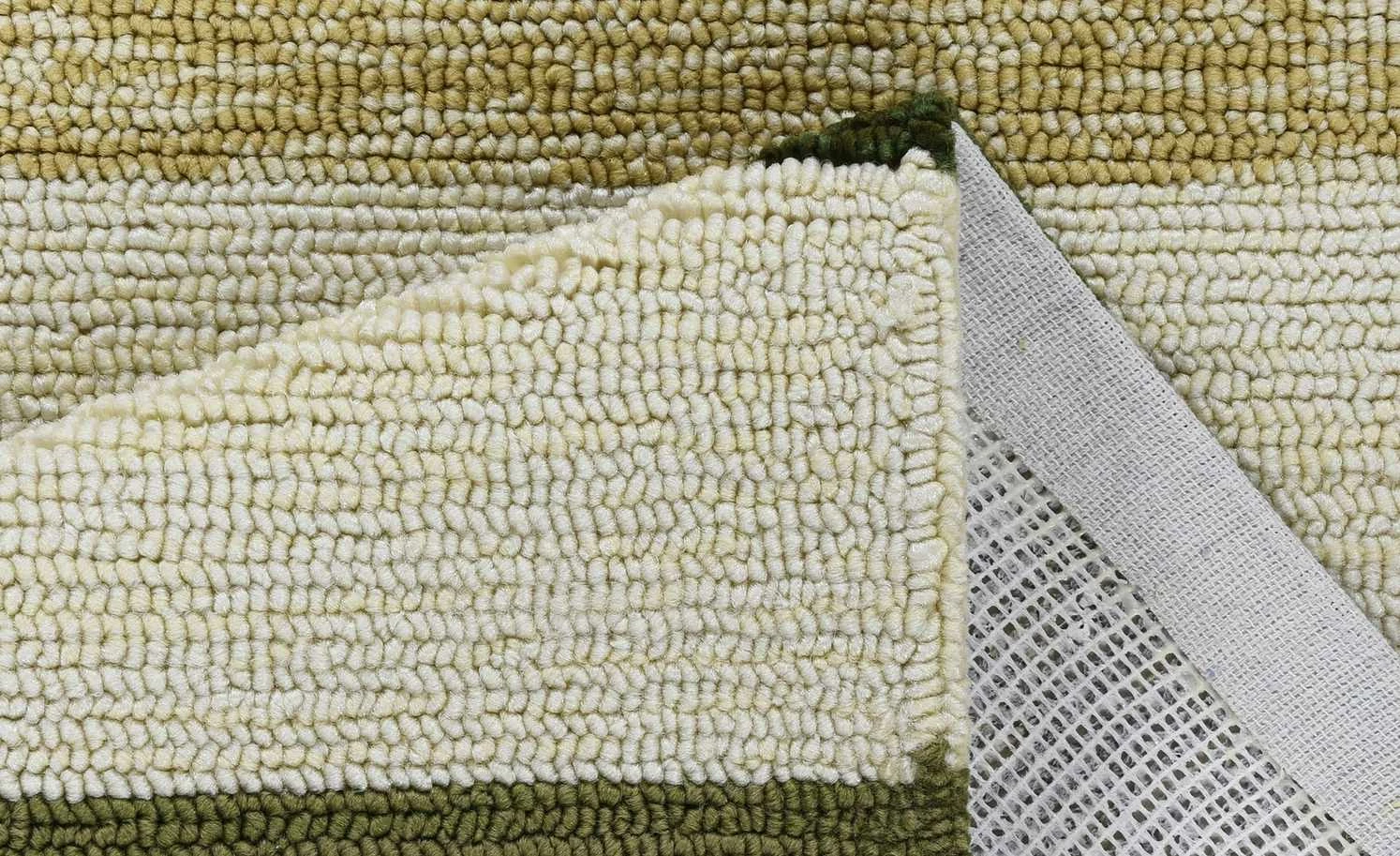 HOME STORY Kurzflorteppiche Rosetta | Grün Multi 160x230 cm – Bild 4