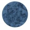 Hochflorteppich Felpa | Blau Ø 120 cm Rund