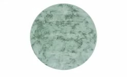 Hochflorteppich Felpa | Grün Ø 80 cm Rund