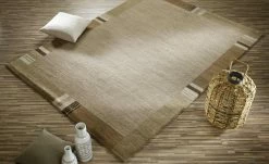 Handgeknüpfter Naturteppich Sensation Silk Lakir | 70x140 cm Cappuccino (Beige)