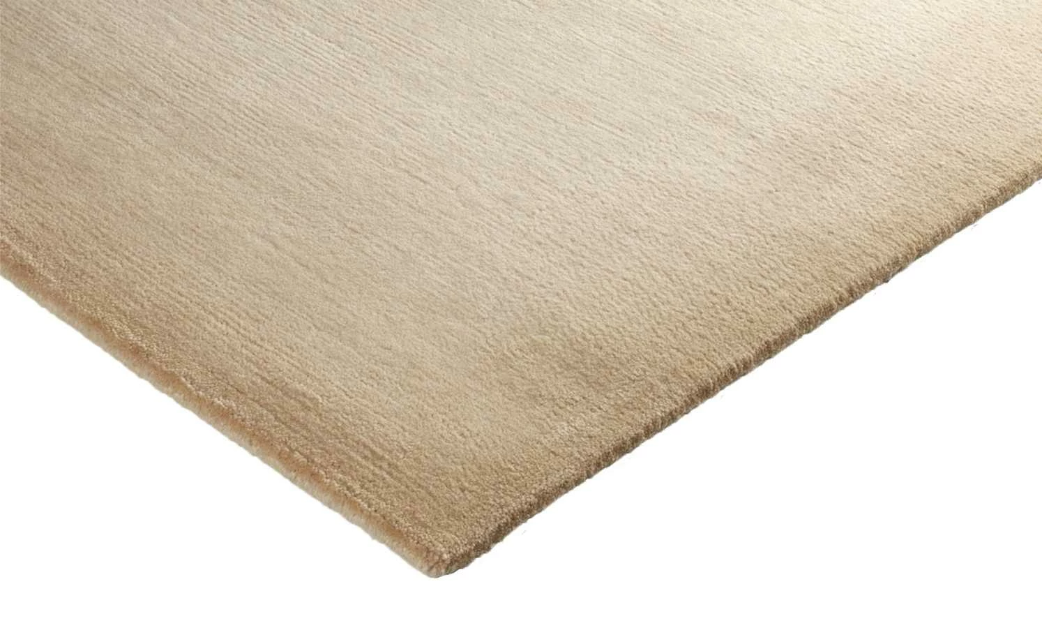 Handgeknüpfter Naturteppich Vinciano Tami | 170x240 cm Beige – Bild 3