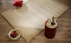 Handgeknüpfter Naturteppich Vinciano Tami | 250x300 cm Beige