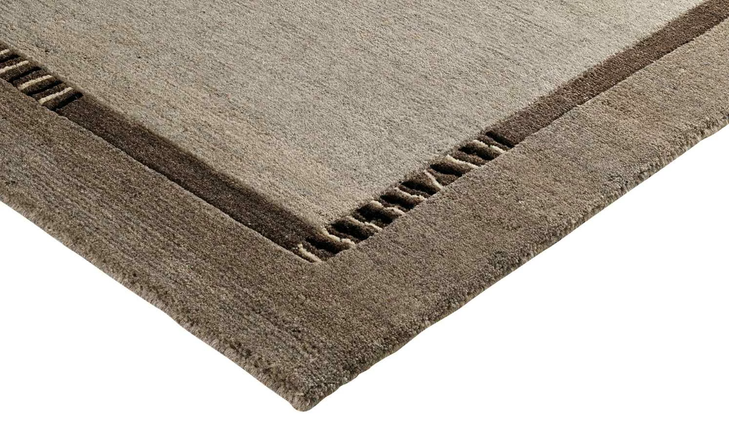 Kurzflorteppich Jowea Natur Emotion | 250x350 cm Hellgrau / Beige – Bild 3