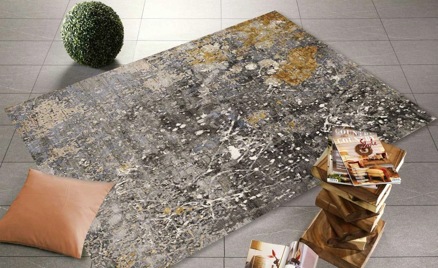 Kurzflorteppich Signature Orimon | 170x240 cm – Bild 2