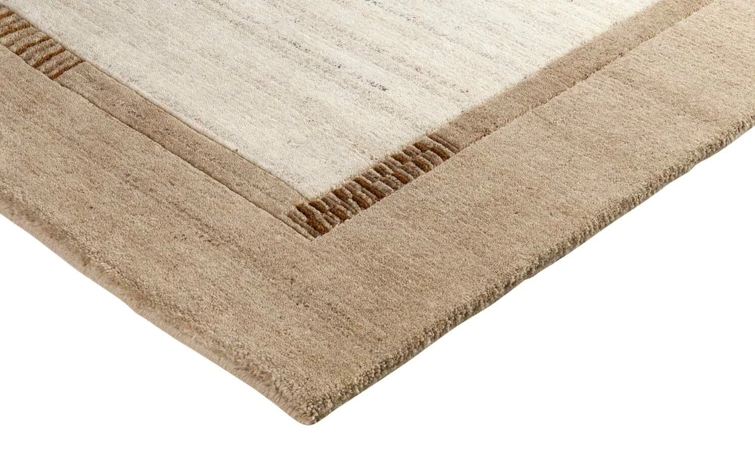 Kurzflorteppich Jowea Natur Emotion | 70x140 cm Beige / Creme – Bild 4