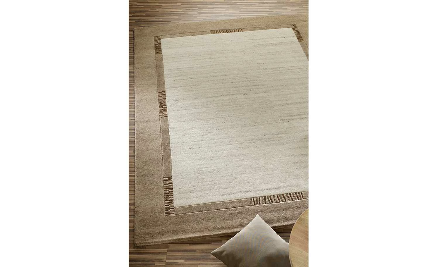 Kurzflorteppich Jowea Natur Emotion | 70x140 cm Beige / Creme