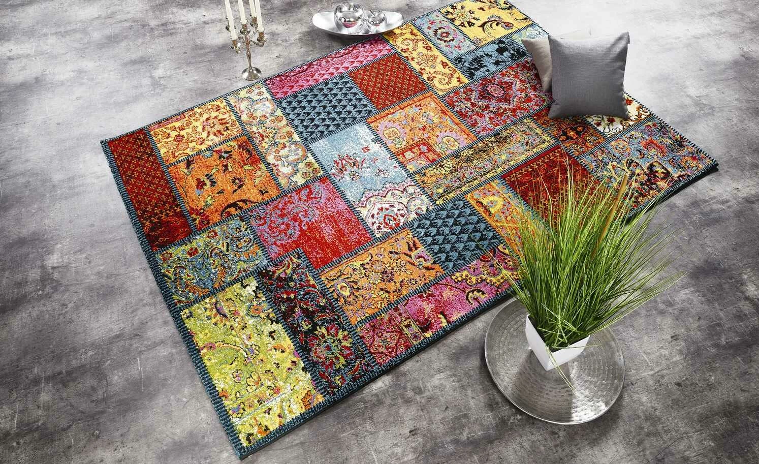 Kurzflorteppich Pardis Patch | 160x230 cm – Bild 2