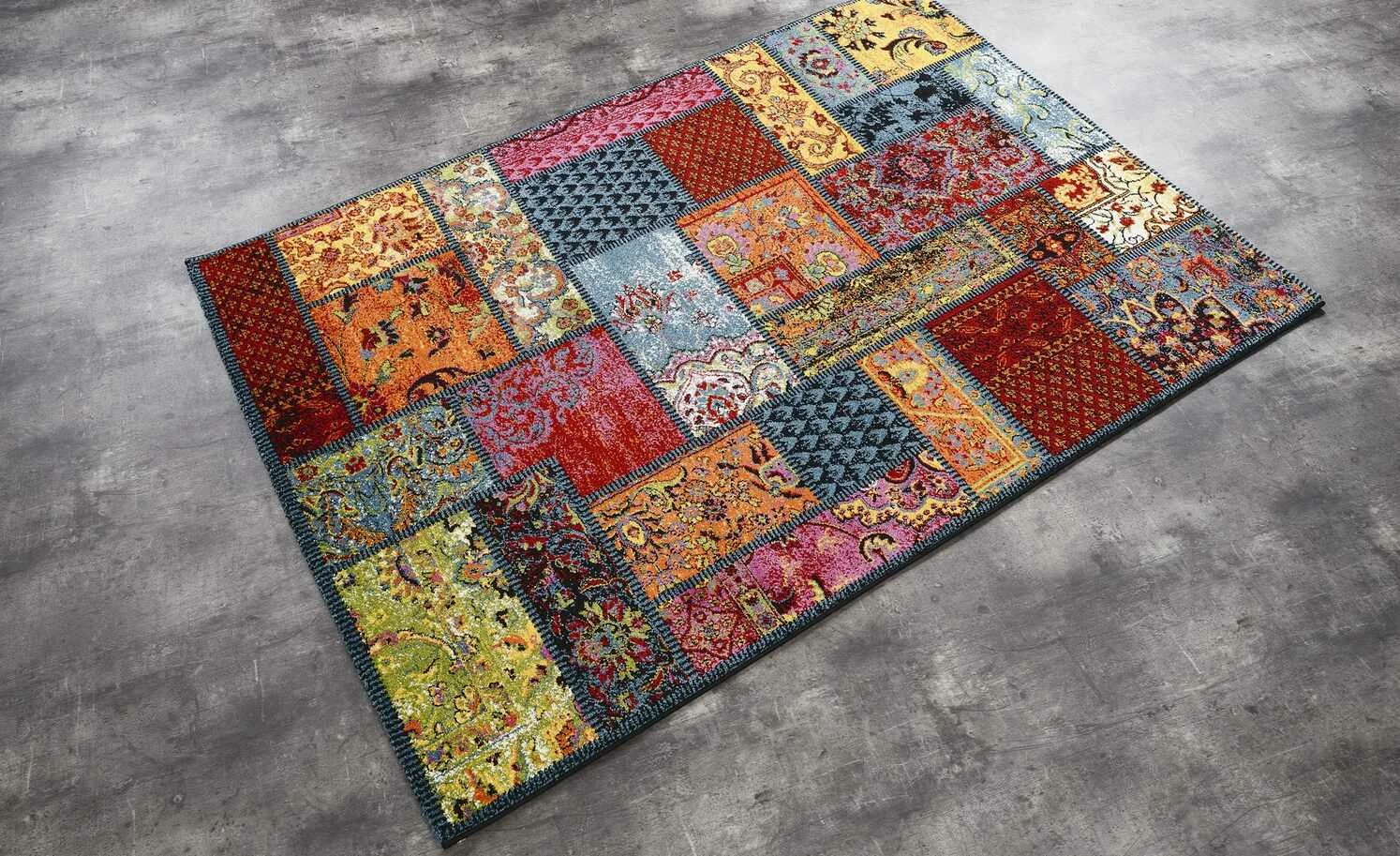 Kurzflorteppich Pardis Patch | 160x230 cm