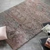 Hochflorteppich Juwel Silenta | Altrosa / Grau 160x230 cm
