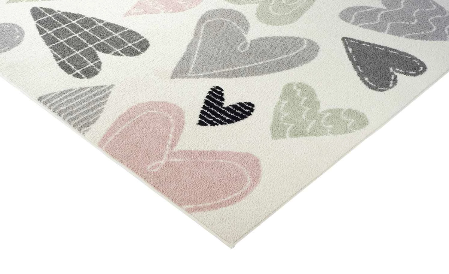 HOME STORY Kinderteppich Kiddy Love | 80x150 cm – Bild 4