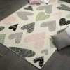 HOME STORY Kinderteppich Kiddy Love | 80x150 cm