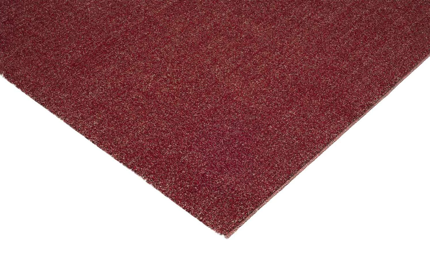 Kurzflorteppich Louvre Melange | Rot 240x340 cm – Bild 4