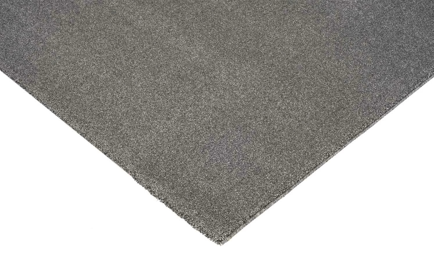 Kurzflorteppich Louvre Melange | Anthrazit 240x340 cm – Bild 5