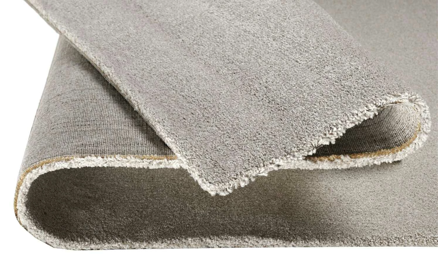 Kurzflorteppich Louvre Melange | Beige 240x290 cm – Bild 4