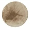 Hochflorteppich Felpa | Beige Ø 80 cm Rund