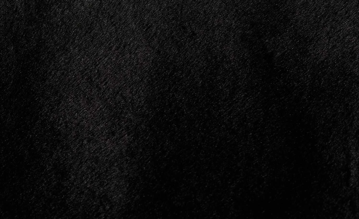 Hochflorteppich Felpa | Schwarz Ø 80 cm Rund – Bild 5