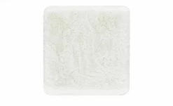 HOME STORY Sitz-Kunstfell Bunny | Weiß 35x35 cm quadratisch
