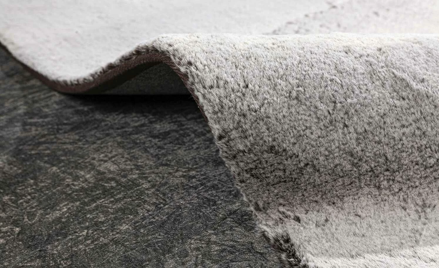 HOME STORY Hochflorteppich Dream | Natur (Beige-Grau) 80x150 cm – Bild 6