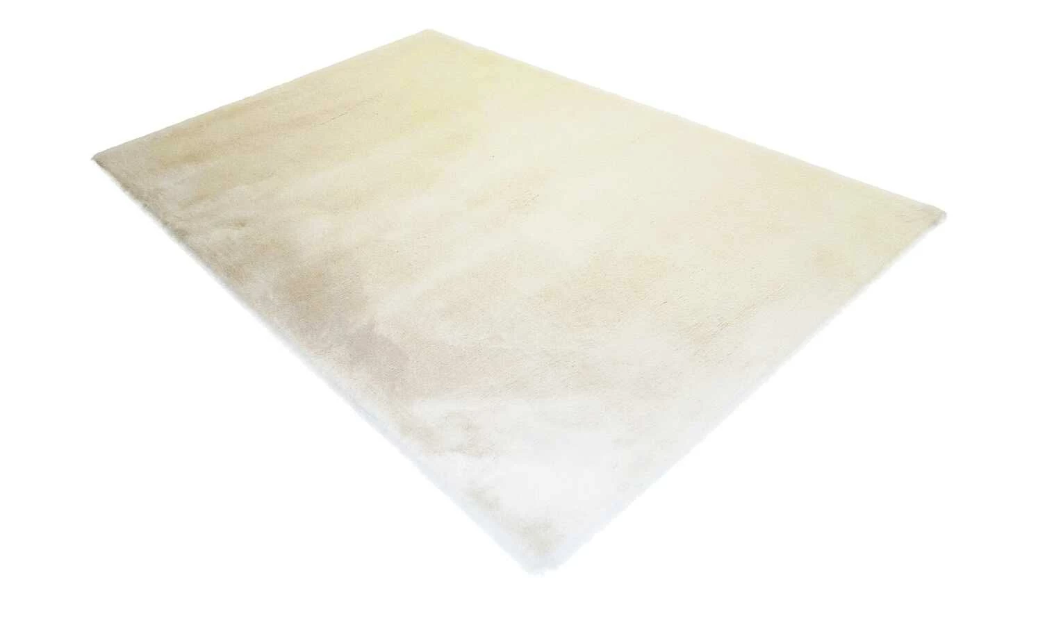 HOME STORY Hochflorteppich Super Soft | 120x160 cm Beige rechteckig – Bild 7