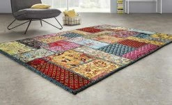 Kurzflorteppich Pardis Patch | 140x200 cm