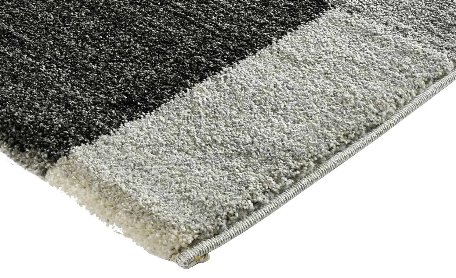 Hochflorteppich Castle Beppo | 200x290 cm Grau / Blau / Gelb – Bild 4