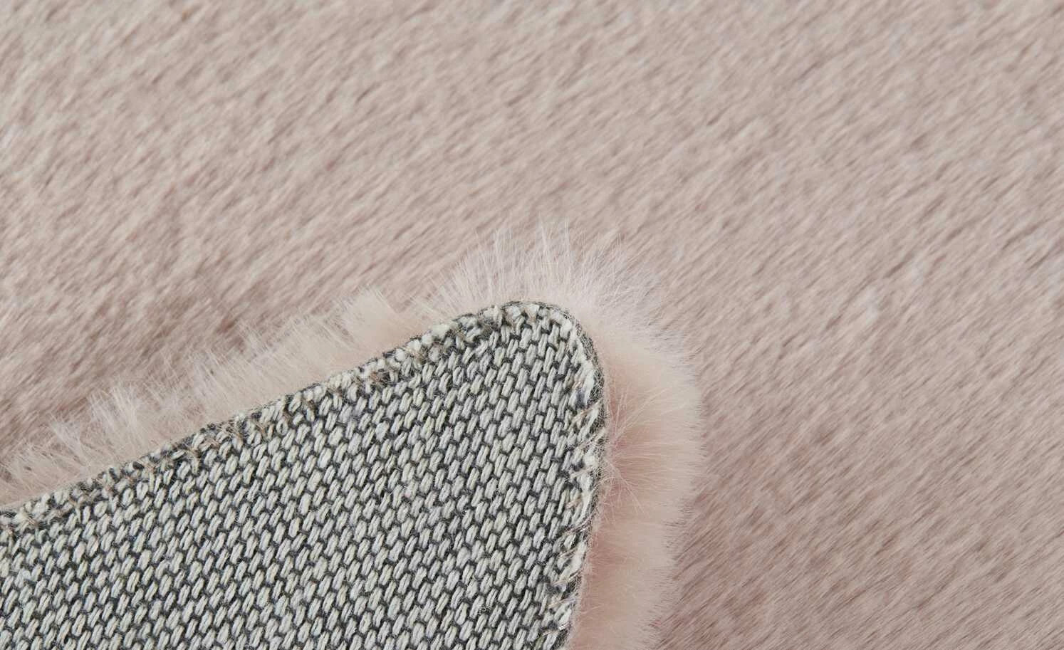 HOME STORY Kunstfell Bunny | Rosè – Bild 4