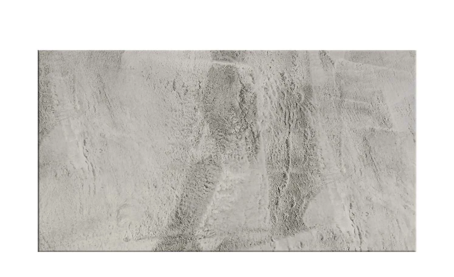 HOME STORY Hochflorteppich Dream | Silbergrau / Weiß 160x230 cm