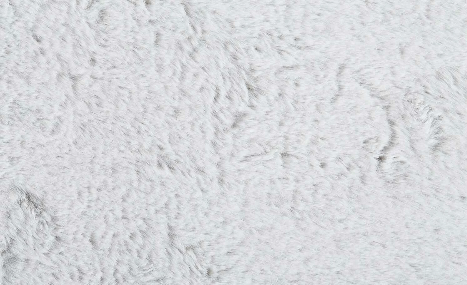 HOME STORY Hochflorteppich Dream | Silbergrau / Weiß Ø 160 cm – Bild 2