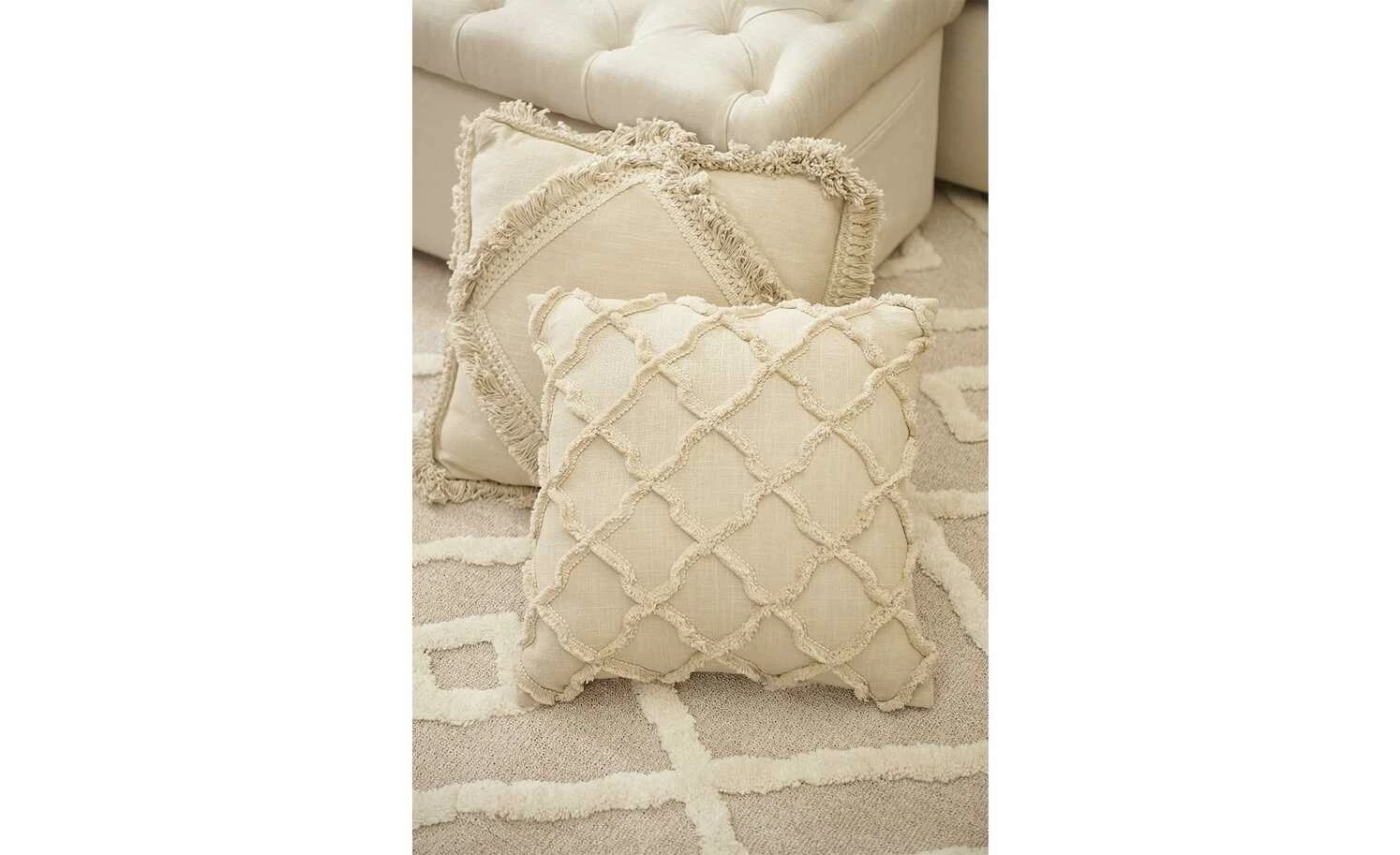 Collection by citamaass Kurzflorteppich Free | Braun / Weiß 120x170 cm – Bild 2