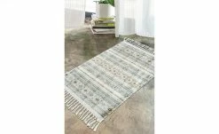 HOME STORY Kurzflorteppich Kelim Schobi | 40x60 cm