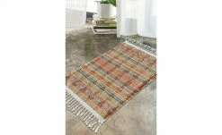 HOME STORY Kurzflorteppich Kelim Schobi | 40x60 cm